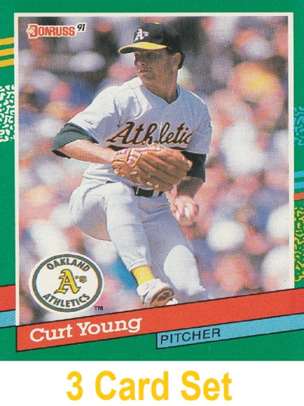 Curt Young Baseball Card Collection